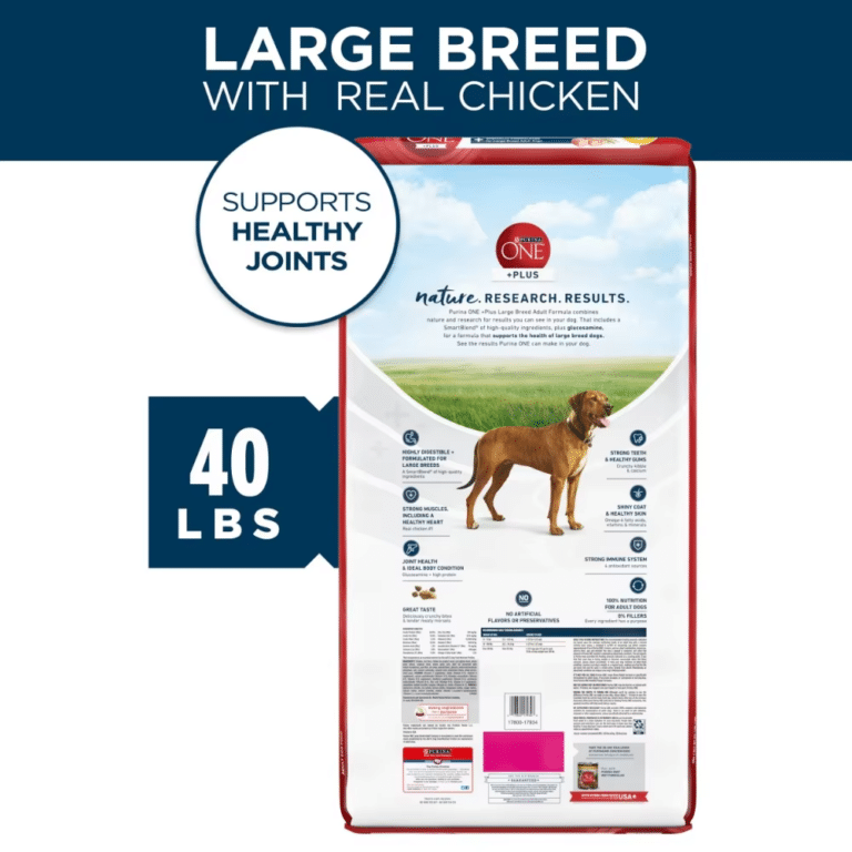 Purina One Plus Large Breed Adult Formula 40 lbs